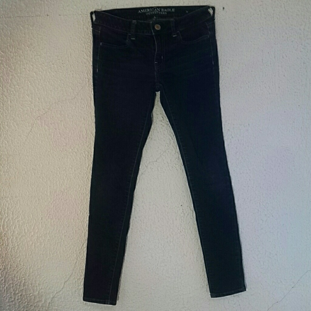 american eagle dark wash jeans